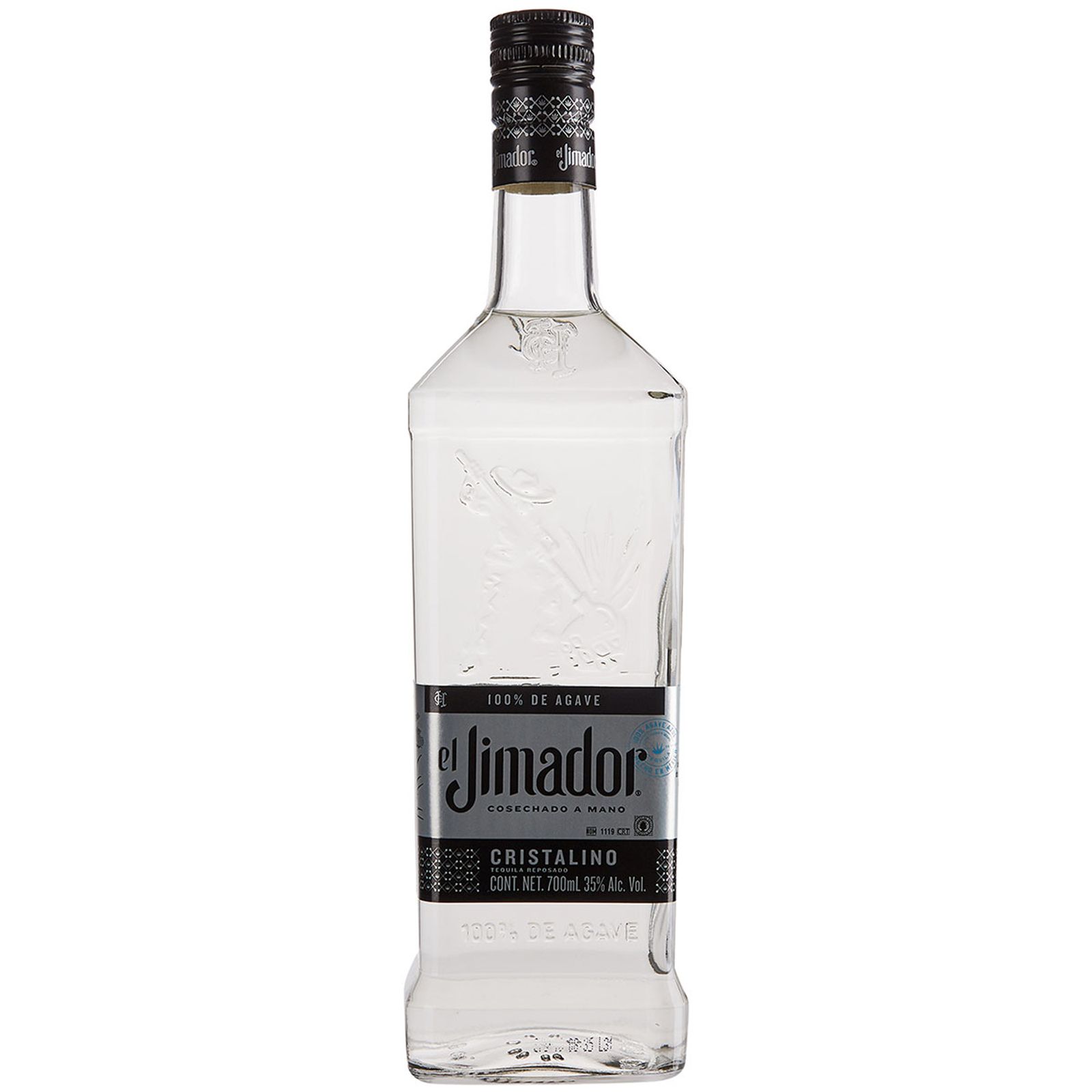 Pieza Tequila Jimador Cristalino 700 Ml La tienda Online de